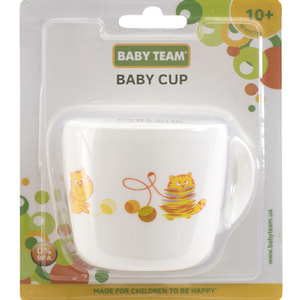Чашка детская BABY TEAM (Беби Тим) артикул 6006 с 10-ти месяцев 250 мл