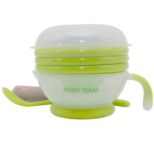 Набір для годування дитячий BABY TEAM (Бебі Тім) артикул 6095 багатофункціональний