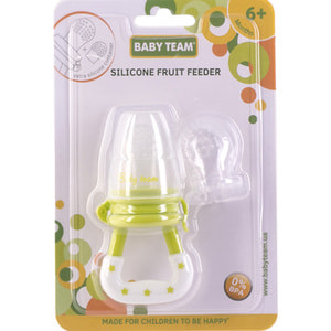 Фрут Фидер детский BABY TEAM (Беби Тим) артикул 6202 контейнер для прикорма силиконовый