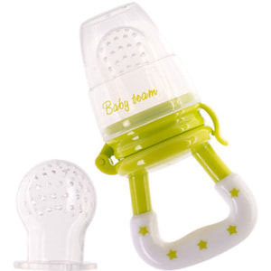 Фрут Фидер детский BABY TEAM (Беби Тим) артикул 6202 контейнер для прикорма силиконовый