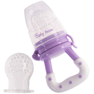 Фрут Фидер детский BABY TEAM (Беби Тим) артикул 6202 контейнер для прикорма силиконовый