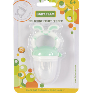 Фрут Фідер дитячий BABY TEAM (Беби Тим) артикул 6203 для прикорму силіконовий