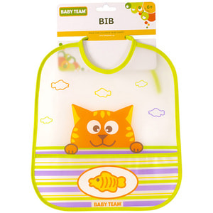 Нагрудник влагонепроницаемый детский BABY TEAM (Беби Тим) артикул 6503