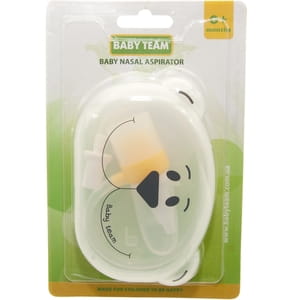 Аспиратор назальный детский BABY TEAM (Беби Тим) артикул 7003 с трубочкой с рождения
