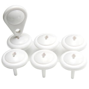 Заглушки для розеток BABY TEAM (Беби Тим) артикул 7600 6 шт