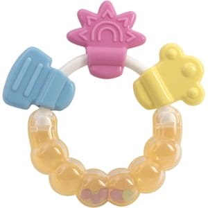 Погремушка-прорезыватель детская BABY TEAM (Беби Тим) артикул 8410 Цветочек