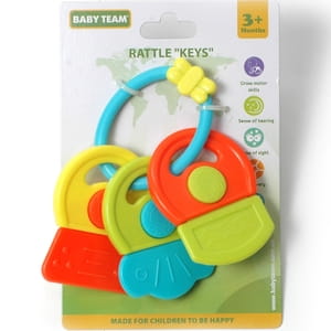 Іграшка-брязкальце дитяче BABY TEAM (Бебі Тім) артикул 8442 Ключики
