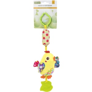 Игрушка-подвеска с прорезывателем детская BABY TEAM (Беби Тим) артикул 8520 в ассортименте