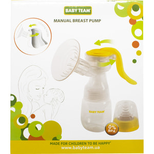 Молокоотсос механический BABY TEAM (Беби Тим) артикул 0010