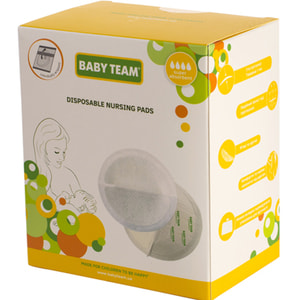 Вкладки для груди BABY TEAM (Беби Тим) артикул 0020 лактационные в бюстгалтер одноразовые суперпоглощающие 30 шт