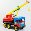 Игрушка детская WADER (Вадер) 39226 Middle truck Кран
