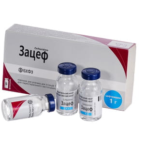 Зацеф пор. д/р-ра д/ин. 1г фл. №5