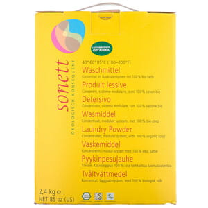Порошок стиральный SONETT (Сонет) органический концентрат 2,4 кг