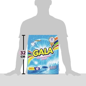 Порошок стиральный GALA (Гала) автомат Морская свежесть для цветного белья 2 кг