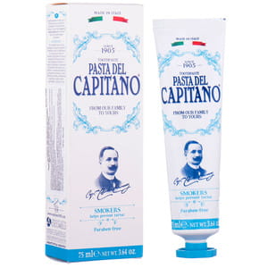 Паста зубна PASTA DEL CAPITANO (Паста дель капітано) Для курців 75 мл