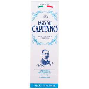 Паста зубна PASTA DEL CAPITANO (Паста дель капітано) Для курців 75 мл