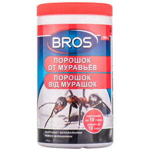 Порошок от муравьев BROS (Брос) инсектицидный банка 100 г