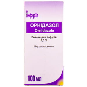 Орнидазол р-р д/инф. 0,5% бут. 100мл