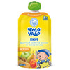Пюре фруктовое детское ЧУДО-ЧАДО Фруктовый салатик со злаками и вкусом печенья с 6 месяцев 90 г