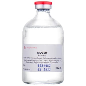 Биовен р-р д/инф. 10% фл. 100мл