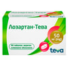 Лозартан-Тева табл. п/о 50мг №90
