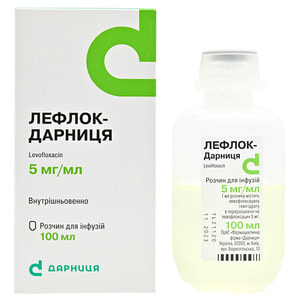 Лефлок-Дарниця р-н д/інф. 5мг/мл фл. 100мл №1