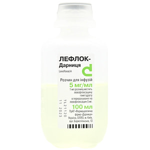 Лефлок-Дарниця р-н д/інф. 5мг/мл фл. 100мл №1