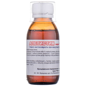 Апетистим сироп фл. 125г