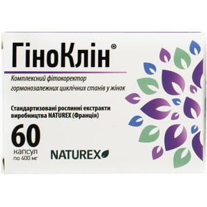 ГиноКлин капсулы для нормализации менструального цикла 6 блистеров по 10 шт