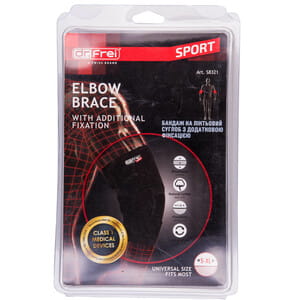 Бандаж на локтевой сустав с дополнительной фиксацией DR.FREI (Доктор Фрай) артикул S8321