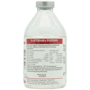 Хартмана раствор р-р д/инф. 200мл