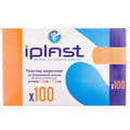 Пластир медичний Iplast (Ай Пласт) бактерицидний на бавовняній основі гіпоалергенний розмір 1,9 см x 7,2 см 100  шт