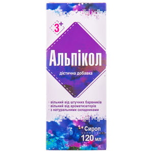 Альпикол сироп для повышения иммунитета при сезонных простудных заболеваниях флакон 120 мл