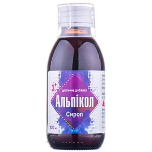 Альпикол сироп для повышения иммунитета при сезонных простудных заболеваниях флакон 120 мл
