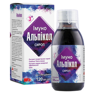 Альпікол сироп дієтична домішка флакон 120 мл