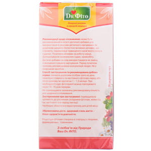 Фиточай ДОКТОР ФИТО Давление нормализация в фильтр-пакетах по 1,5 г 20 шт