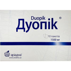 Дуопик порошок источник лактобактерий, бифидобактерий и витаминов в пакетах по 1500 мг 10 шт