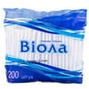 Палочки ватные Виола гигиенические пакет 200 шт БНДС