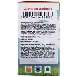 Детоксгрин таблетки с детоксикационными свойствами флакон 60 шт