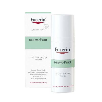 Флюїд для обличчя EUCERIN (Юцерин) DermoPure (ДермоПьюр) матуючий для проблемної шкіри 50 мл