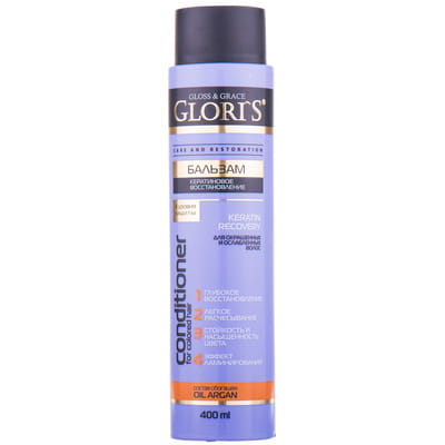 Бальзам для волос GLORIS (Глорис) Keratin Recovery 400 мл