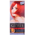 Крем-краска для волос GLORIS (Глорис) цвет 3.5 Медный блеск на 2 применения: крем-краска 25 мл + окислитель 25 мл + шампунь 15 мл + маска 15 мл