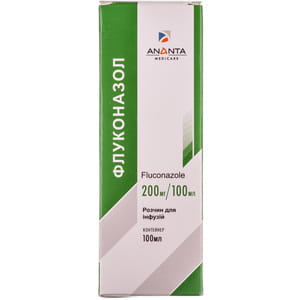 Флуконазол р-р д/инф. 200мг/100мл конт. 100мл