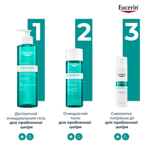 Тоник для лица EUCERIN (Юцерин) DermoPure (ДермоПьюр) очищающий для проблемной кожи 200 мл