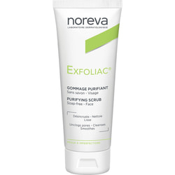 Скраб для обличчя NOREVA (Норева) Exfoliac (Ексфоліак) очищуючий для жирної та комбінованої шкіри 50 мл