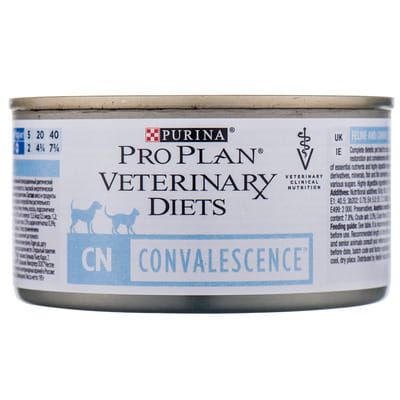 Консерва для котов и собак PURINA (Пурина) Veterinary diets CN в период выздоровления 195 г