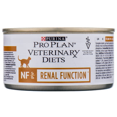 Консерва для котов PURINA (Пурина) Veterinary diets NF при патологии почек 195 г