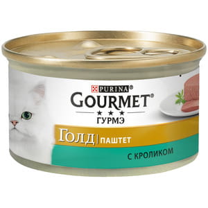 Консерва для котов PURINA (Пурина) Gourmet Gold (Гурмэ голд) Паштет с кроликом 85 г