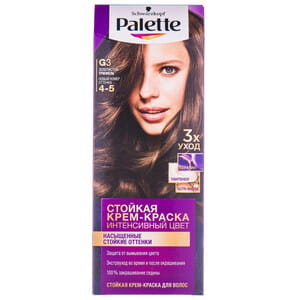 Крем-краска для волос PALETTE (Палет) цвет G3 (4-5) Золотистый трюфель