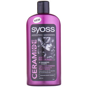Шампунь SYOSS (Сйосс) Ceramide Complex Anti-Breakage для ослабленых и ломких волос 500 мл